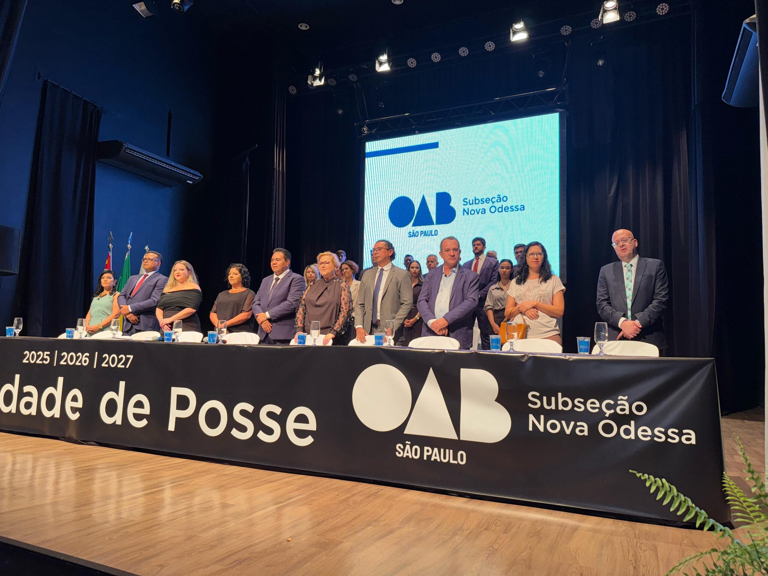 Posse da Nova Diretoria da OAB Subseção de Nova Odessa no Teatro