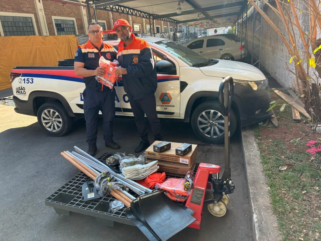 materiais de combate a incêndios