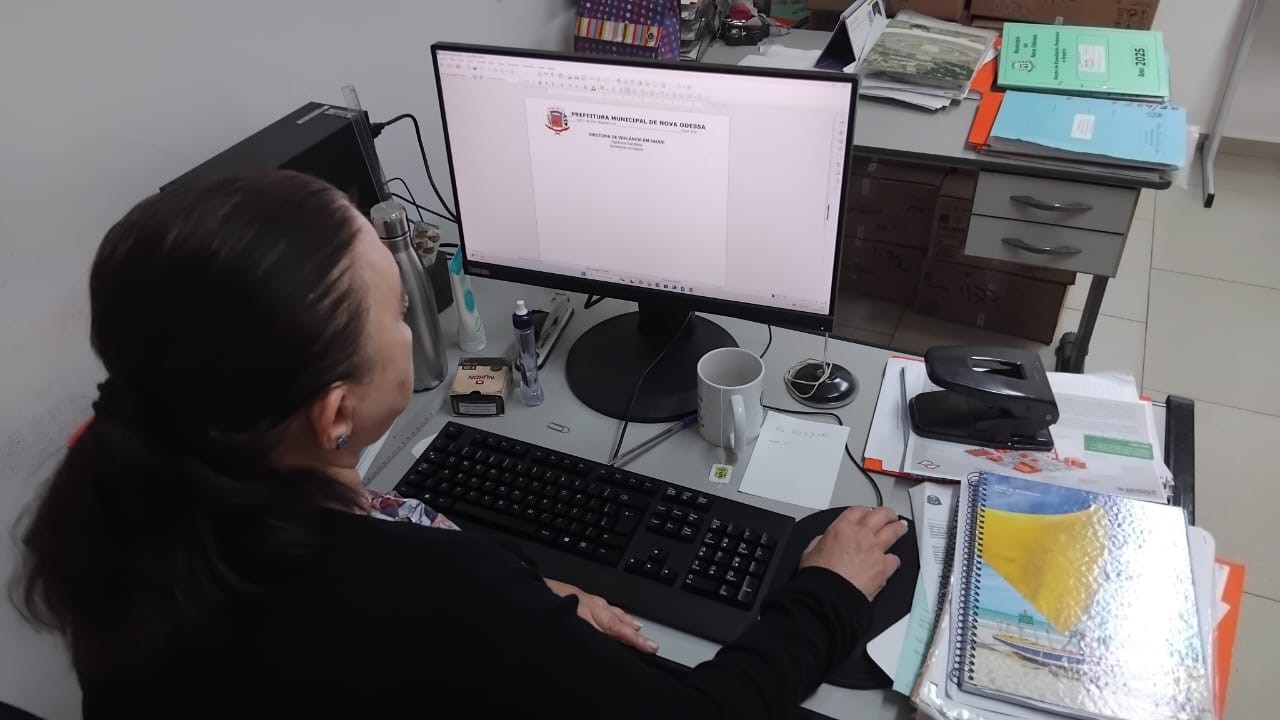 Vigilância em Saúde de Nova Odessa recebe novos computadores e moderniza estrutura de trabalho