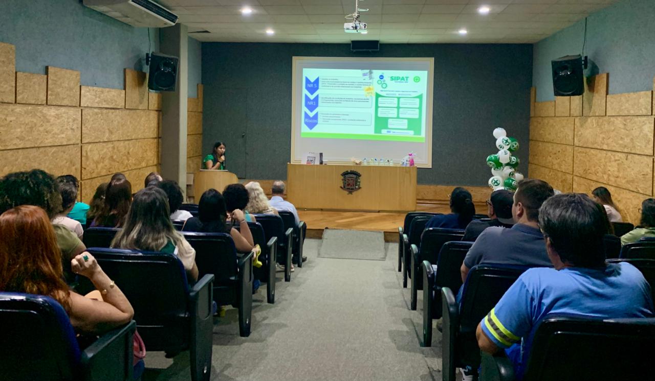SIPAT 2025 começa na Prefeitura de Nova Odessa com palestras sobre saúde, segurança e bem-estar