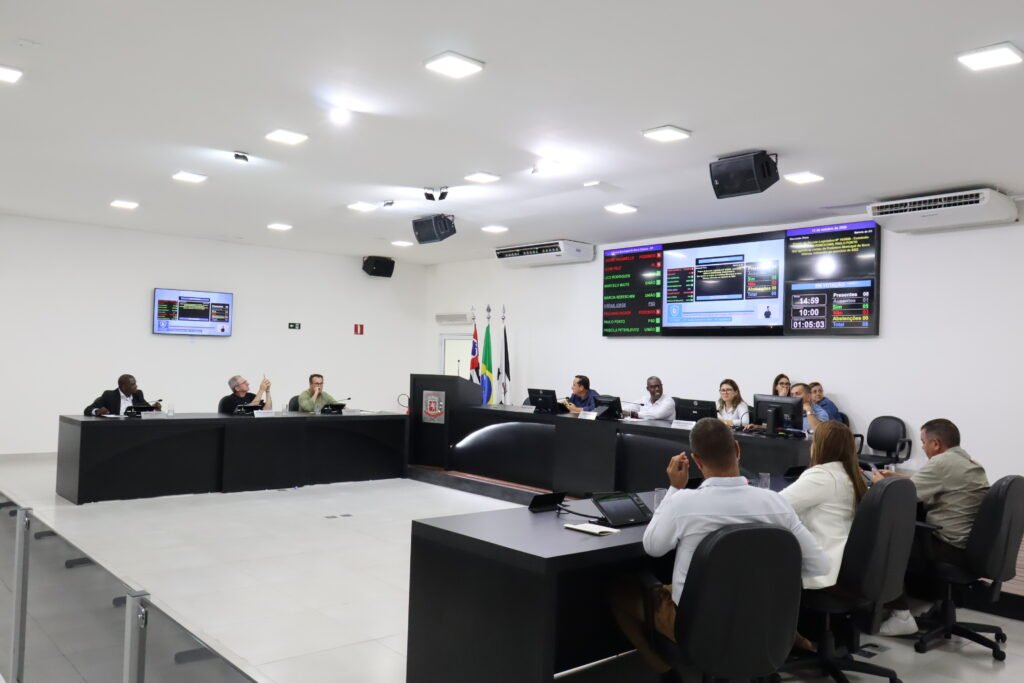 Foto: Votação do Projeto de Decreto Legislativo que aprovou as contas da Prefeitura de Nova Odessa do ano de 20200 Crédito: Raphael Pena/Câmara Municipal de Nova Odessa