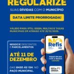 Prefeitura de Nova Odessa propõe REFIS 2026 com até 95% de desconto em juros e multas