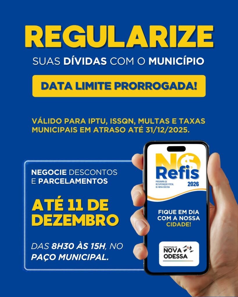 Refis prorrogada